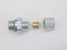 Schneidringverschraubung 8mm x 3/8" Klemmringverschraubung f. Kupferrohr