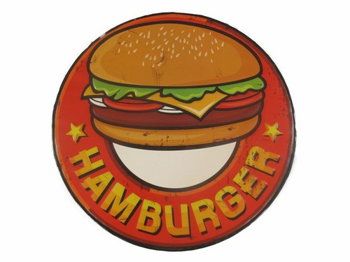Blechschild burgers - blechschild, "burgers"