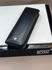 MONTBLANC Boheme 2 -er Etui Leder innen weiss past für Kugelschreiber Füller