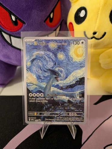 Lugia starry night custom art - starry,