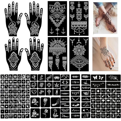 Blatt henna tattoo - 12,
