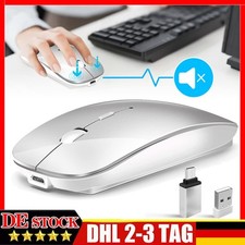 Kabellose USB Maus für MacBook Pro Air Mac iPad Laptop Desktop Mac PC NEU