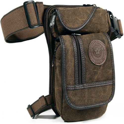 Beintasche motorrad canvas - motorrad,
