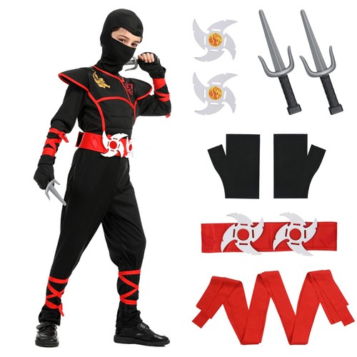 Aomig ninja kostüm - ninja,