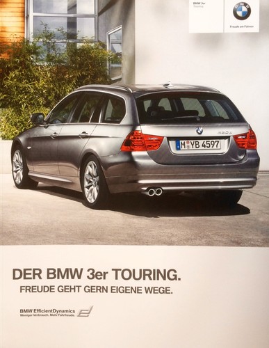 Prospekt brochure bmw e91 3er - prospekt,