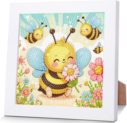 Biene diamond painting kinder - biene,