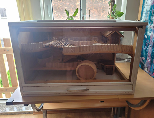Hamster käfig aus - hamster, holz