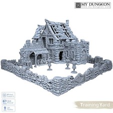 Training yard 28mm - training, terrain