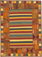 Kelim Patch Teppich 131x180 cm