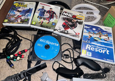 Nintendo Wii Schwarz