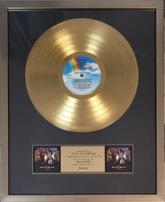 original US Record Award The Jets - Believe gold US goldene Schallplatte
