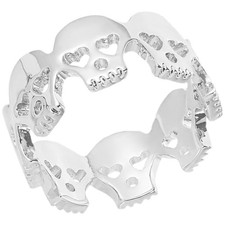 Gothic Fingerring Totenkopf