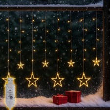 Sternen-Vorhang 2,5 m LED