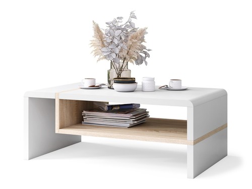 Couchtisch mit ablage - couchtisch,