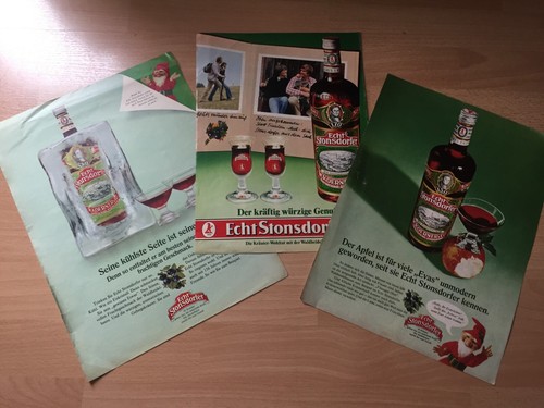 Orig reklame werbung - x,