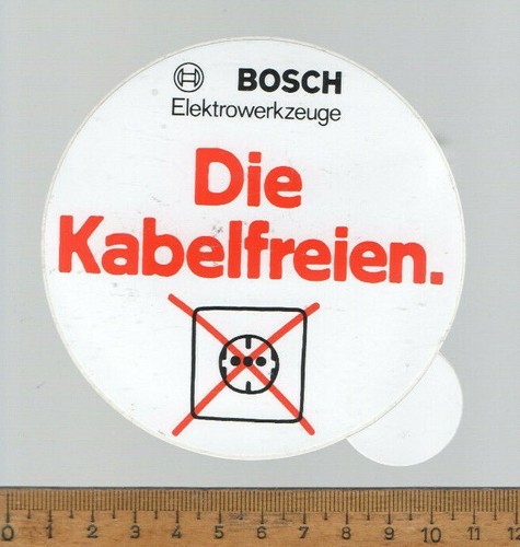 Alter aufkleber bosch die - alter,