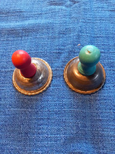 Alte Ausstecher, mit farb. Holzgriff, ZWEI Stück, Fa. Wapo, auch für Ravioli