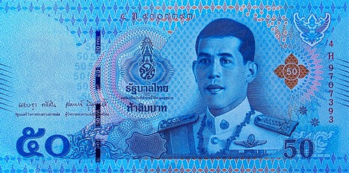 Thailand banknote 50 - thailand, baht