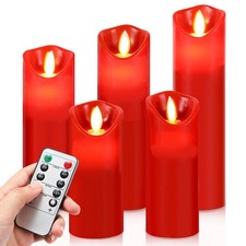 5er LED Kerzen Flackernd