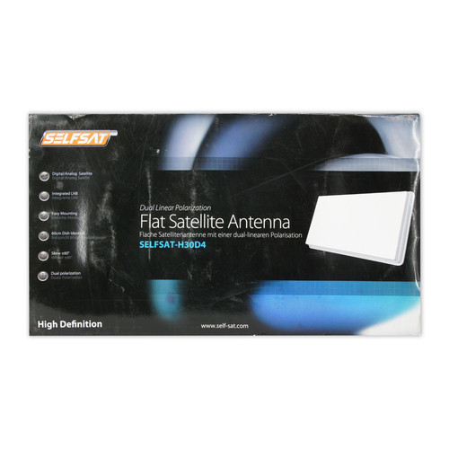 Selfsat h30d4 flachantenne - h30d4,