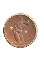 Porzellan Medaille Münze Meissen Studententaler 300 Mark 1922