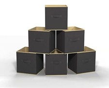 Storage Cube Bins 6 Pack Fits