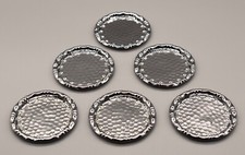 6 schöne alte Metall-