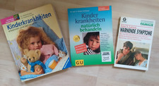 3 Bücher RAVENSBURGER Kinderkrankheiten + GU natürlich behandeln + Symptome