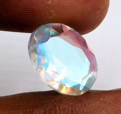 Blinkende mystic topas - mystic, oval