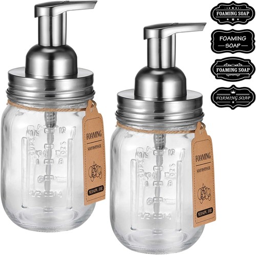 Mason jar schaumseifenspender - mason,