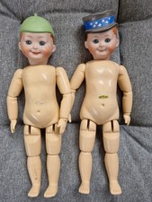 2 Alte Puppen Porzellankopf