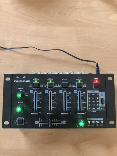 Auna pro usb - 4-kanal, dj-mixer