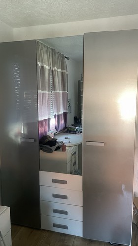 Kleiderschrank weiß türen - weiß,