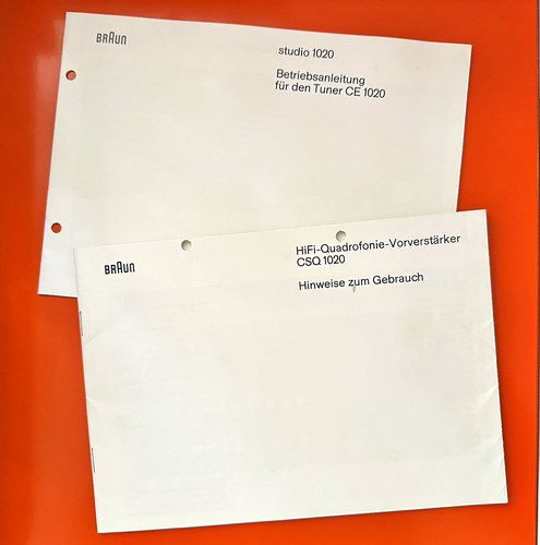 Braun studio 1020 - studio,