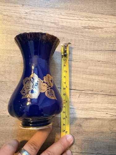 Vintage echt kobalt - vase, von