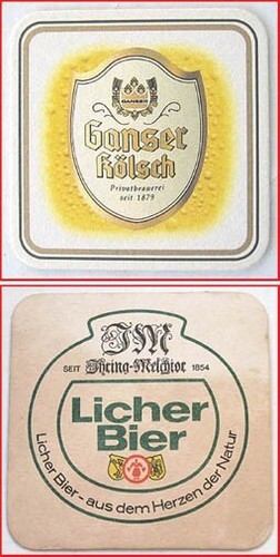 Bierdeckel ganser - -,