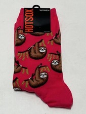 Hot Sox Sloth In Tree Print