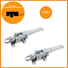 2x Exzenterverschluss Spannverschluss Bordwandverschluss 250mm mit Sicherung