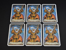 Heroquest MB Morcars Magier Original  # 6 x Herr der Stürme Zauberkarten # Set !