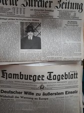 15x Zeitungen aus der Zeit von