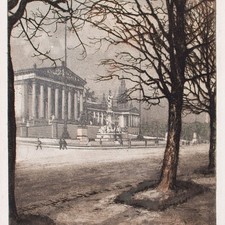 Ludwig Bürgel Wien Parlament