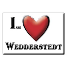 Wedderstedt, Harz, Sachsen Anhalt - Kühlschrankmagnet Deutschland Souvenir