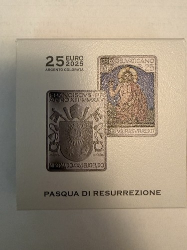 Euro vatikan 2025 silber - 25,