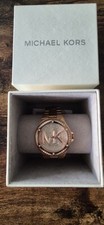 Damenuhr MICHAEL KORS LENNOX MK7230 Edelstahl Gold Rose Swarovski NP 342,00 Euro