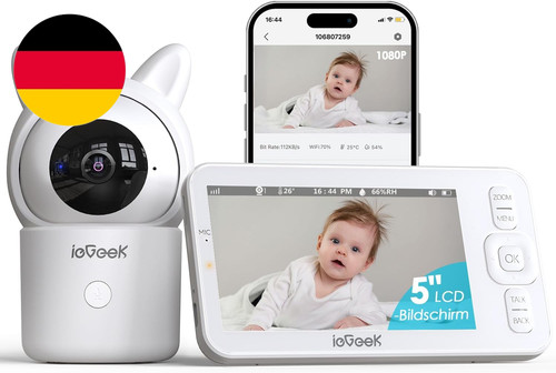 Iegeek babyphone mit - babyphone,