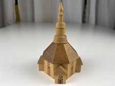 Erzgebirge Figur Kirche 12,5