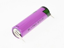  SL 760 Tadiran Print Löt 3,6V SL-760 Batterie 2100mAh Pufferbatterie AA Lithium