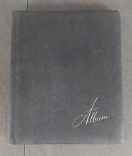 Altes leeres Postkarten Album