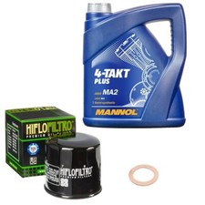 Honda NC 700 S RC61B 2012, MANNOL 10W40 4L, HiFlo Ölfilter Set