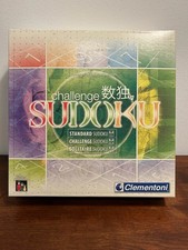 Brettspiel Challenge Sudoku| Clementoni | Standard, Challenge & Solitaire Sodoku